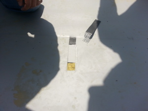 Test de termo-sudură membrană